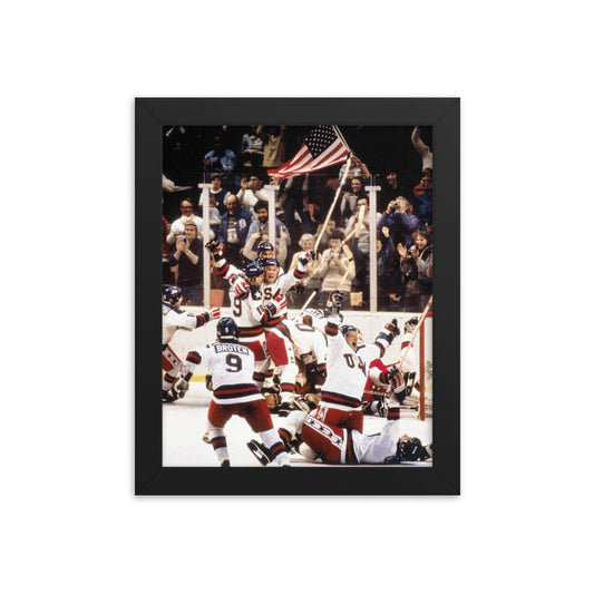 Miracle on Ice of the 1980 Olympics Poster